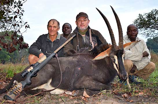 Охота на буйвола и черную антилопу в Мозамбике