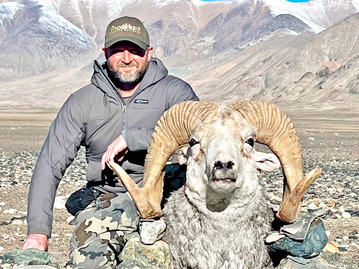 Argali Matisoni in Tajikistan