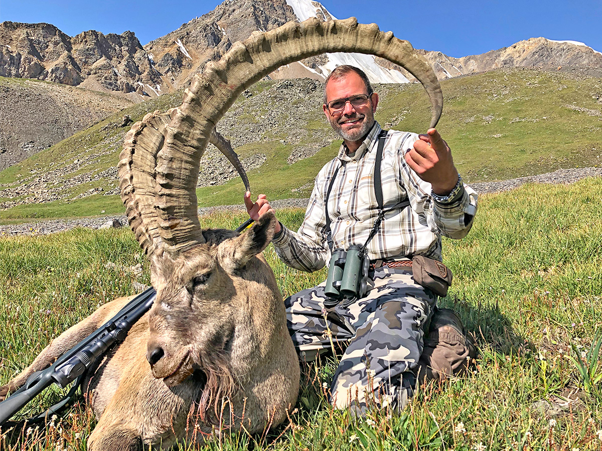 Mid-asian ibex in Kazakhstan