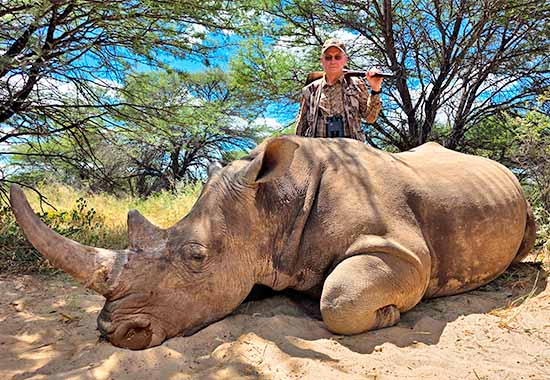 Hunt in Namibia