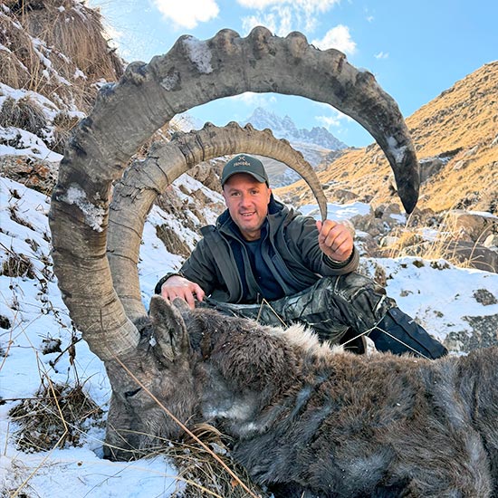 Jagd auf Steinbock in Kirgisien